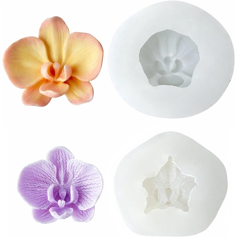 Orchid Phalaenopsis - ABKP - Moldes de Silicona para