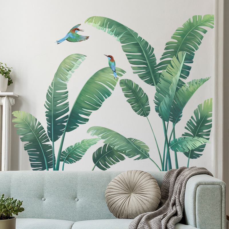 Monstera Thai Constellation - Pegatinas de pared de vinilo de