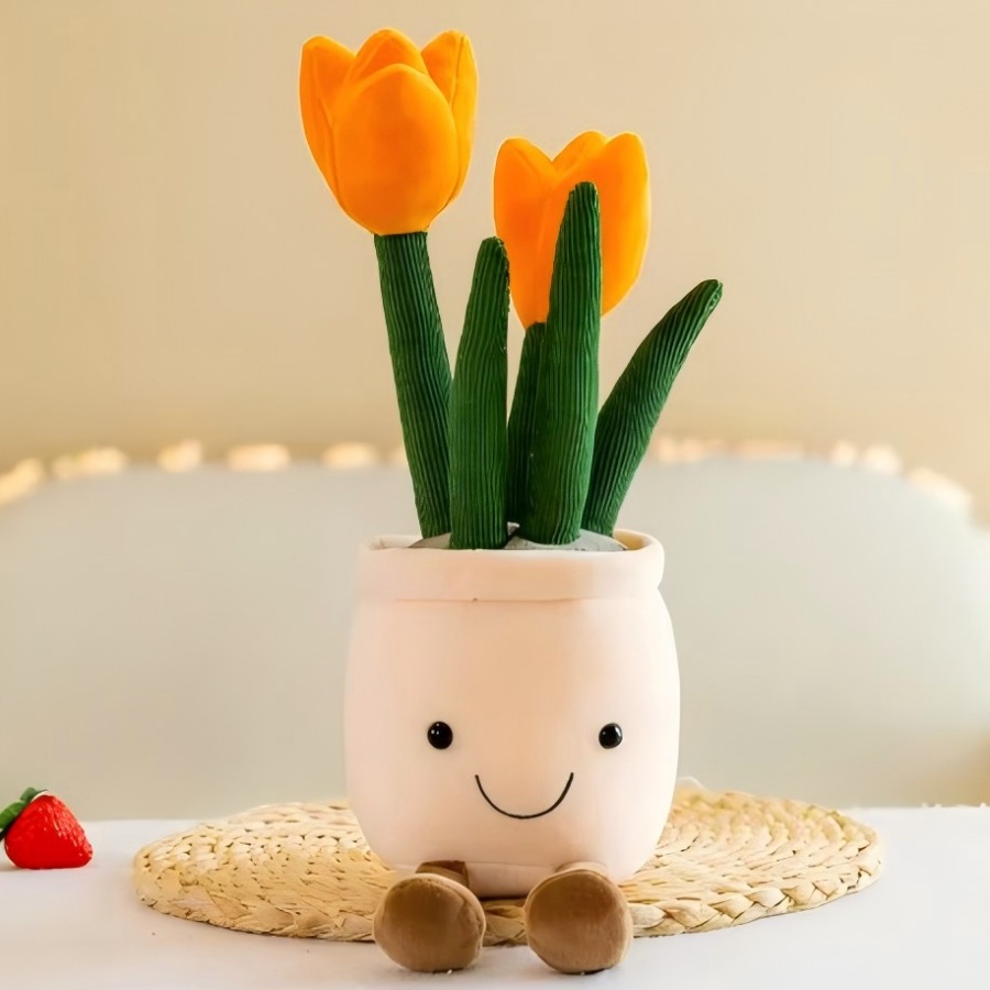Cactus Mix Pot - Juguetes de Peluche de Plantas Suculentas