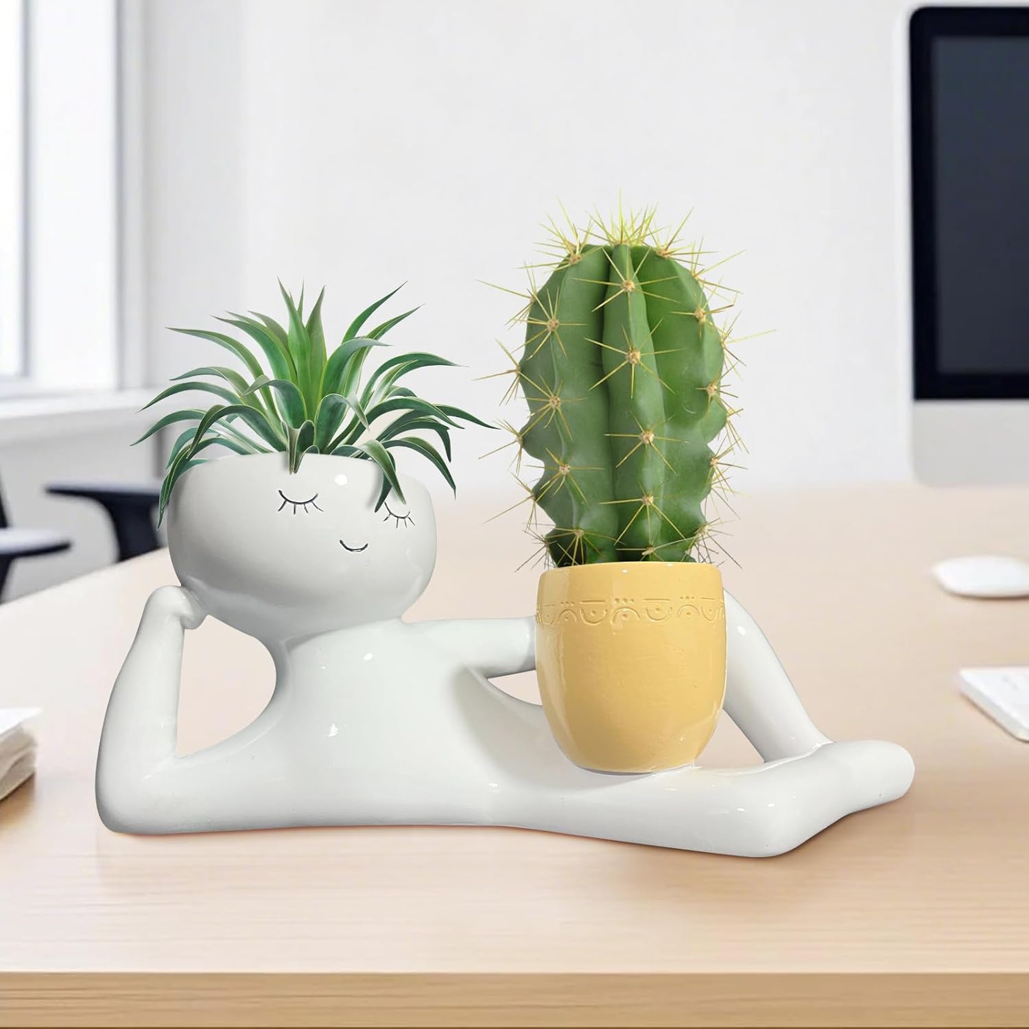 Maceta Divertida con Diseño de - Cactus Mix Pot reseña y precio