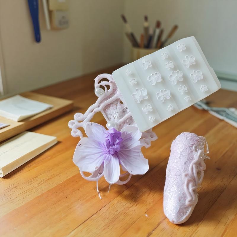 Molde para tallar manicura de  - Orchid Phalaenopsis reseña y precio