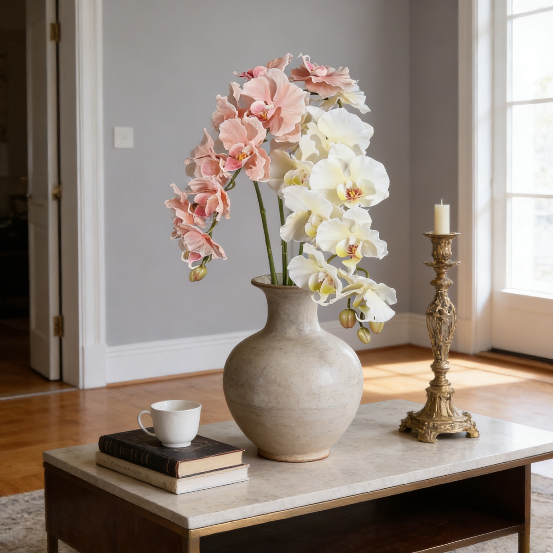 Phalaenopsis Artificial de est - Orchid Phalaenopsis reseña y precio