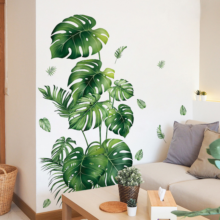 Pegatinas de Pared con Hojas V - Monstera Thai Constellation reseña y precio